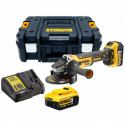 DCG405P2 DeWALT kampinis šlifuoklis + DWST1-75663 radijo grotuvas