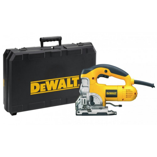 DW331K DeWALT 701 W - siaurapjūklis sunkiam darbui su rankena viršuje