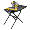 D24000 DeWALT 250 mm pjūklas plytelėms + D240001 stovas + DWE399 430 mm tuščiavidurių plytų pjūklas