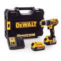 DCD796P2 DeWALT 18V suktuvas – smūginis gręžtuvas + DCW210N 18V 125 mm ekscentrinis šlifuoklis