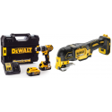 DCD796P2 DeWALT 18V suktuvas – smūginis gręžtuvas + DCW210N 18V 125 mm ekscentrinis šlifuoklis