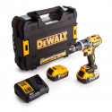 DCD796P2 DeWALT 18V smūginis suktuvas – gręžtuvas + Leica Disto D2 Bluetooth® lazerinis atstumų matuoklis