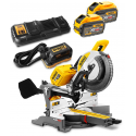 DeWALT DHS780Y2 FLEXVOLT 54V akumuliatorinės skersinio pjovimo staklės