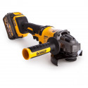 DCG414X2 DeWALT FLEXVOLT 54V kampinis šlifuoklis (2x9.0 Ah)