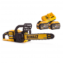 DeWALT DCM575X2 FLEXVOLT grandininis pjūklas + 2vnt 18 V/54 V 6,0 Ah Li-ion baterijos