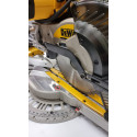 DWS727 DeWALT skersinio pjovimo staklės (250mm) + DE7023 pjūklo stalas