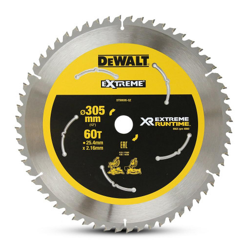 DeWALT pjovimo diskas medienai 305mm x 25.4mm