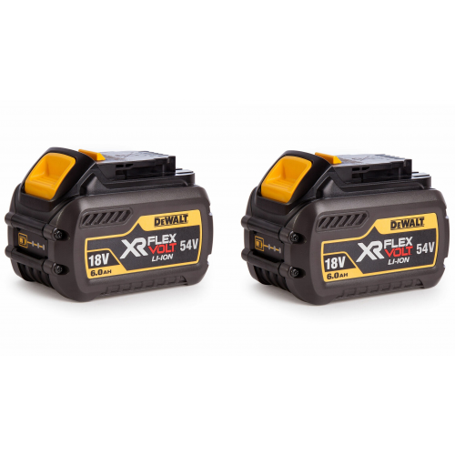 DCB546T2 DeWALT FLEXVOLT akumuliatoriai 18V/54V Li-ion (2x6.0 Ah)