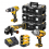 DCKM010 DeWALT įrankių rinkinys (DCD796 + DCF900 + DCG405) (3x5.0 Ah)