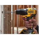 DCD709M2T DeWALT 18V smūginis gręžtuvas - suktuvas (2x4.0 Ah)