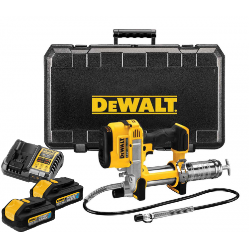 DCGG571H2G DeWALT 18V tepalo pistoletas (2x5.0 Ah)