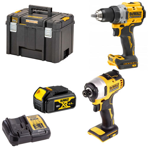 DCD800P2T DeWALT 18V suktuvas-gręžtuvas (2x5.0 Ah)