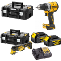 DCD800P2T DeWALT 18V suktuvas-gręžtuvas (2x5.0 Ah)