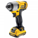 DCK211D2T + DCE089RNT DeWALT 12V įrankių rinkinys DCD710 + DCF815 + DCE089RNT DeWALT kryžminių linijų lazeris (2x2.0 Ah)