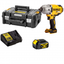 DCF899M1T DeWALT 18V smūginis veržliasukis (1x4.0 Ah)