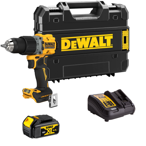 DCD805M1T DeWALT 18V suktuvas-smūginis gręžtuvas (1x4.0 Ah)