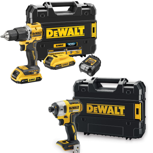 DCD100YNT DeWALT 18V XR suktuvas – smūginis gręžtuvas