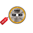 DWS773 DeWALT 216 mm skersinio pjovimo staklės 1300W + DE7033 kompaktiškas staklių stovas + DOVANA!