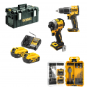 DCD100YNT DeWALT 18V XR suktuvas – smūginis gręžtuvas