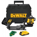 DCLE34031N DeWALT 18V XR 3 x 360° kompaktiškas lazerinis nivelyras