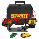 DCLE34031N DeWALT 18V XR 3 x 360° kompaktiškas lazerinis nivelyras