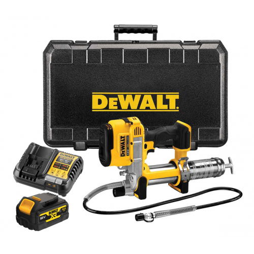 DCGG571P1G DeWALT 18V tepalo pistoletas (1x5.0 Ah)