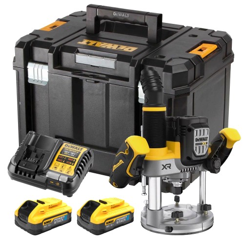 DCW620H2 DeWALT 18V freza (2x5.0 Ah)