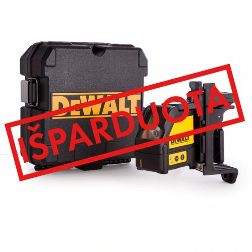 DW088K DeWALT 2 krypčių savaime susireguliuojantis lazeris