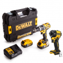 DCD796P2 DeWALT 18V suktuvas – smūginis gręžtuvas (2x5.0 Ah) + DCF870N 18V smūginis suktuvas