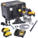 DCW620H2 DeWALT 18V freza (2x5.0 Ah)