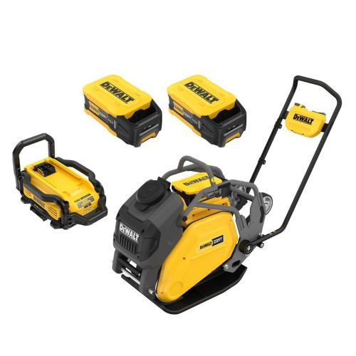 DCPS7154AG2 DeWALT POWERSHIFT 100 kg vibroplokštė 15 kN (2x554 Wh)