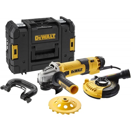 DWE4257 DeWALT kampinis šlifuoklis