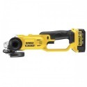 DCG412M2 DeWALT 18V kampinis šlifuoklis (2x4.0 Ah)