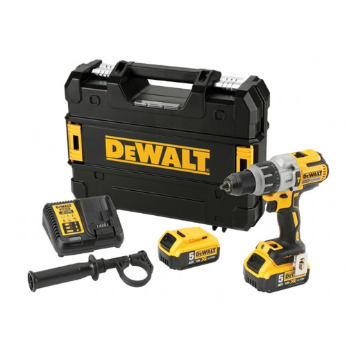 DCD996P2 DeWALT 18V suktuvas - smūginis gręžtuvas (2x5.0 Ah)